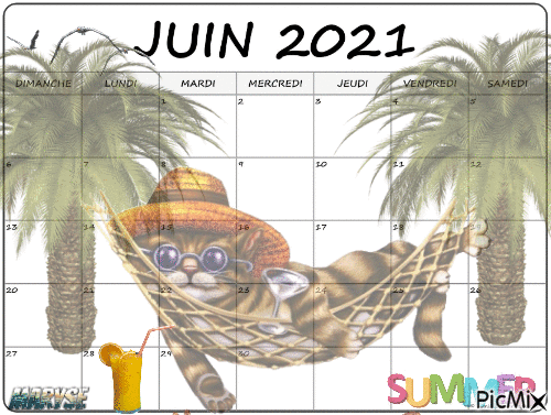 juin 2021 - Gratis geanimeerde GIF