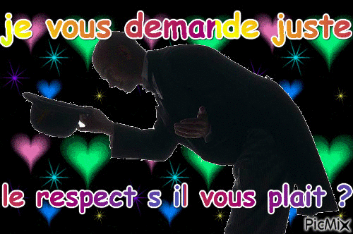 le respect - Free animated GIF