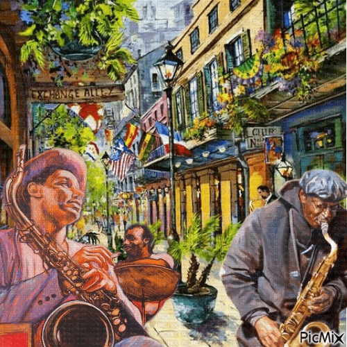 MUSICIENS NEW ORLEANS - png gratuito