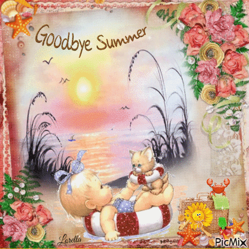 Goodbye Summer - Gratis animeret GIF