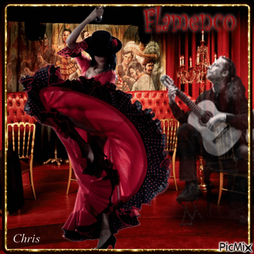 Flamenco - Gratis animerad GIF
