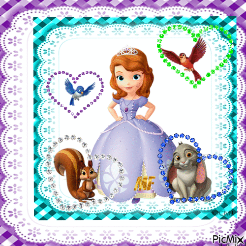 petite princesse - GIF animasi gratis