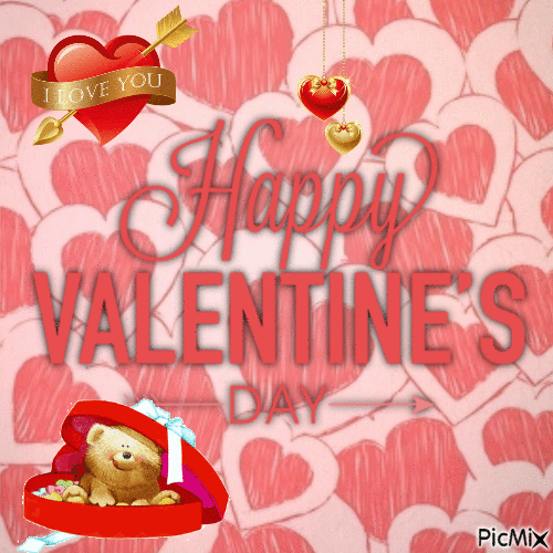 Happy Valentine’s Day - 免费动画 GIF