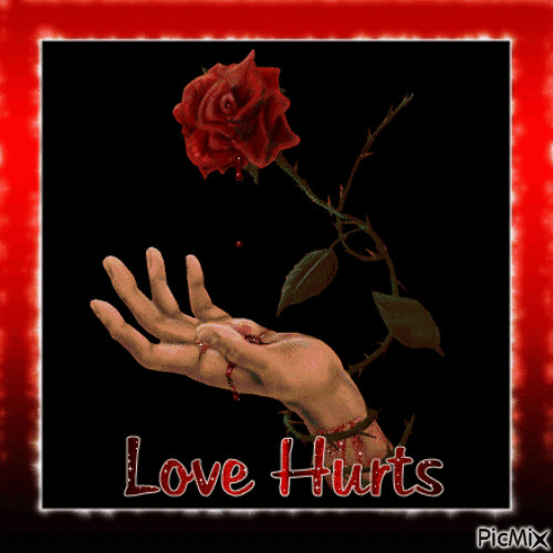 Love Hurts - GIF animado grátis