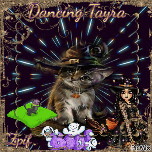 Dancing Tayra - GIF animé gratuit