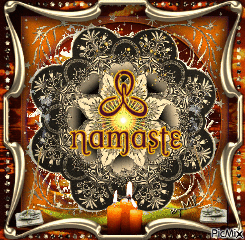Namaste - Zdarma animovaný GIF