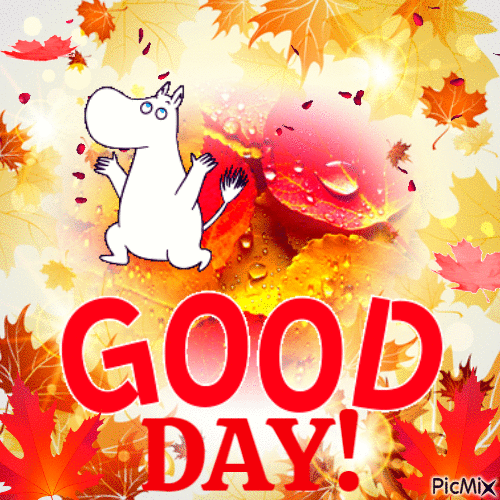 Good Day Friends! - Free animated GIF