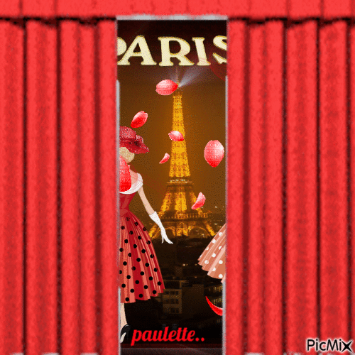 PARIS - GIF animé gratuit