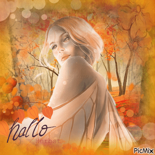 Hallo Herbst - 無料のアニメーション GIF