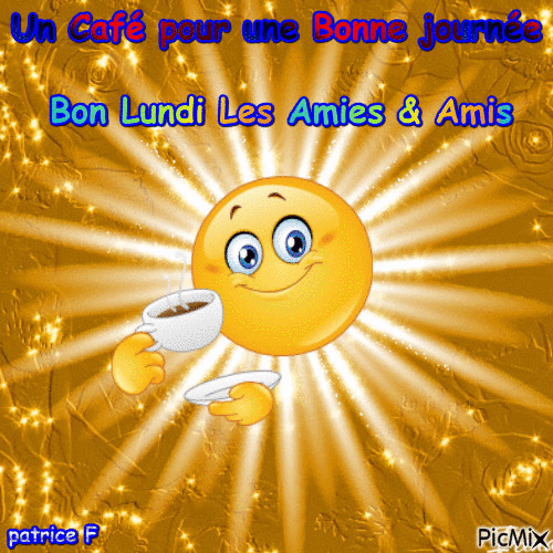 Bon lundi - Безплатен анимиран GIF