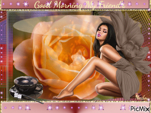 Good Morning My Friend's - Free animated GIF