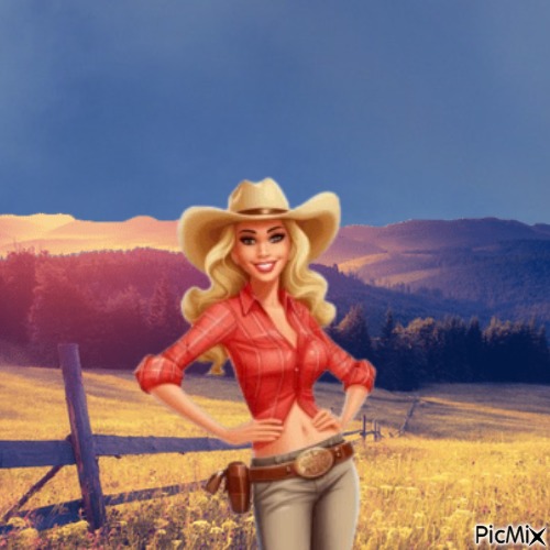 Country girl - PNG gratuit