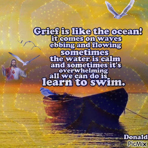 Grief is like the ocean! - Безплатен анимиран GIF