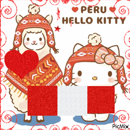 Feliz aniversario del Perú! :D - Бесплатный анимированный гифка