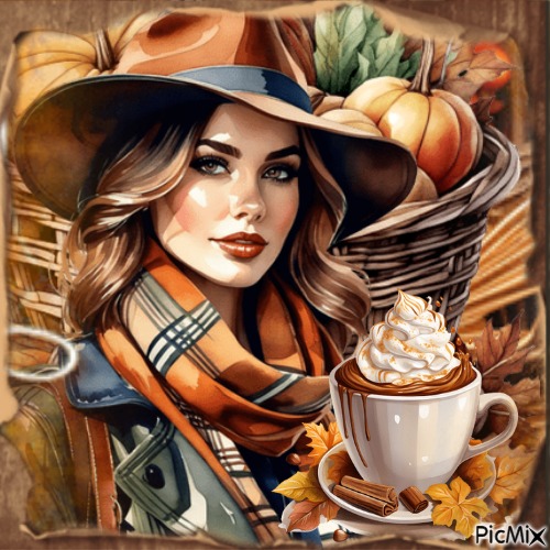 CAFE AUTOMNE - δωρεάν png