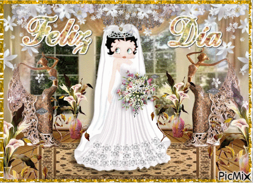 Bettys Wedding - Free animated GIF