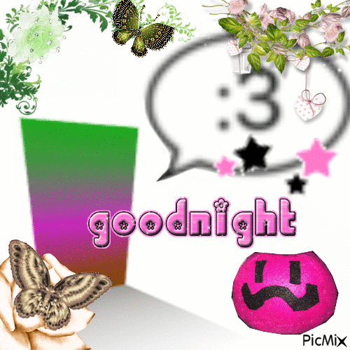 Unpleasant goodnight - Free animated GIF