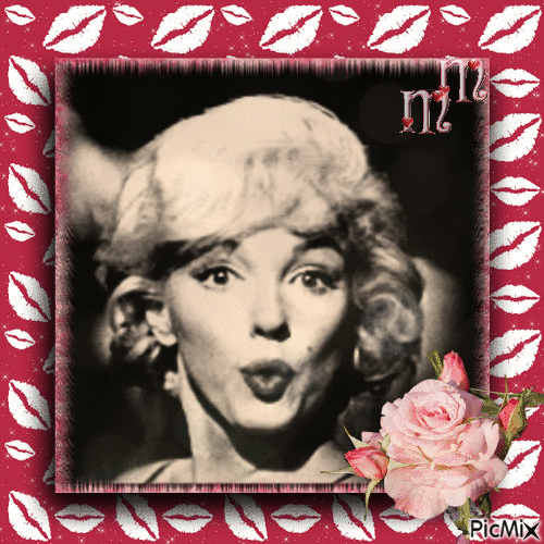 Marilyn Monroe  ❣ - Gratis animerad GIF