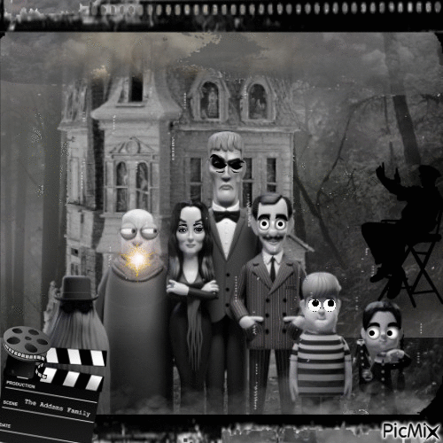 The Addams family - GIF animado gratis