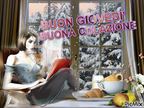 BUON GIOVEDI' - Bezmaksas animēts GIF