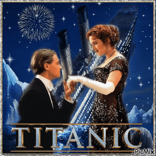 Titanic - GIF animé gratuit