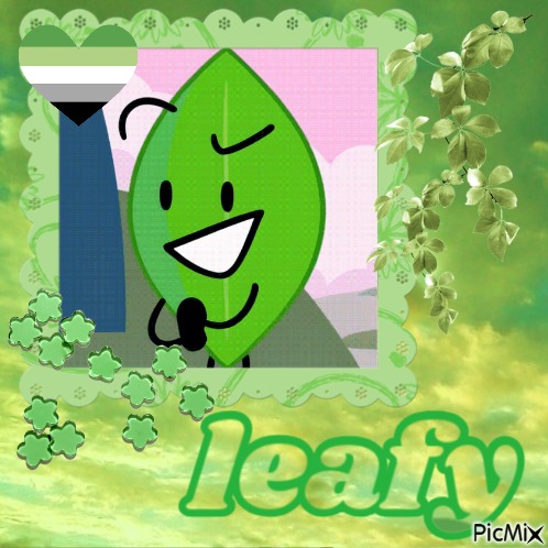 leafy yesss - бесплатно png
