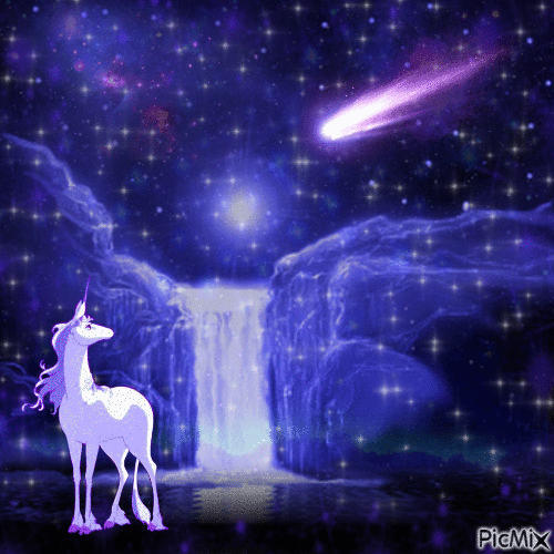 last unicorn - GIF animé gratuit