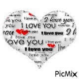 I Love You - PNG gratuit