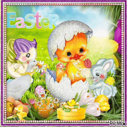 ☆☆HAPPY EASTER ☆☆ - Free animated GIF