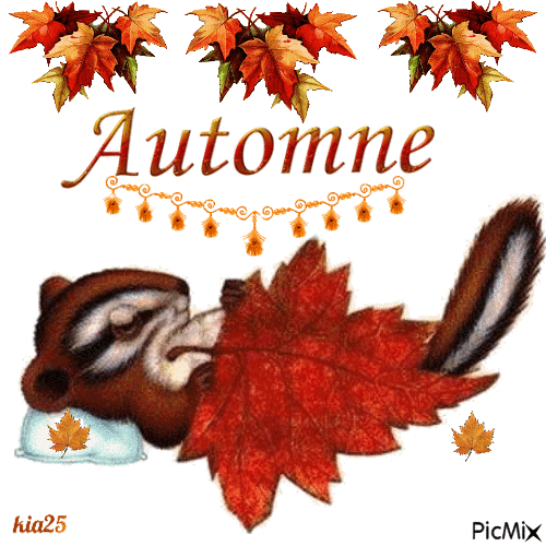automne - Animovaný GIF zadarmo