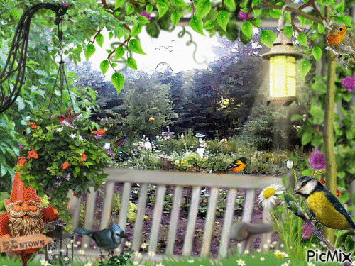 our garden - Δωρεάν κινούμενο GIF