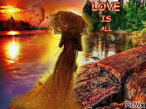 LOVE IS ALL - Бесплатни анимирани ГИФ