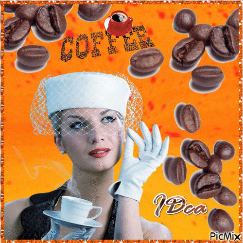 Café sexy - Nemokamas animacinis gif