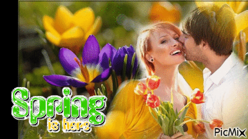 Spring has come - Ingyenes animált GIF