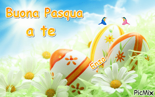 Buona Pasqua a te - Ingyenes animált GIF