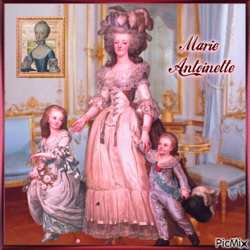 Marie- Antoinette - GIF animé gratuit