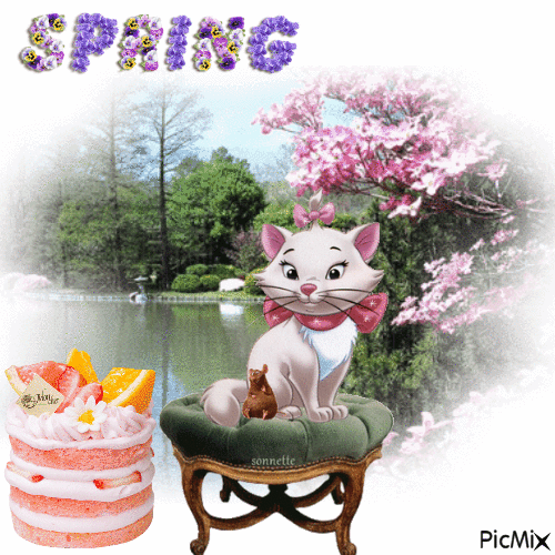 Spring Days Bring Magic - GIF animasi gratis