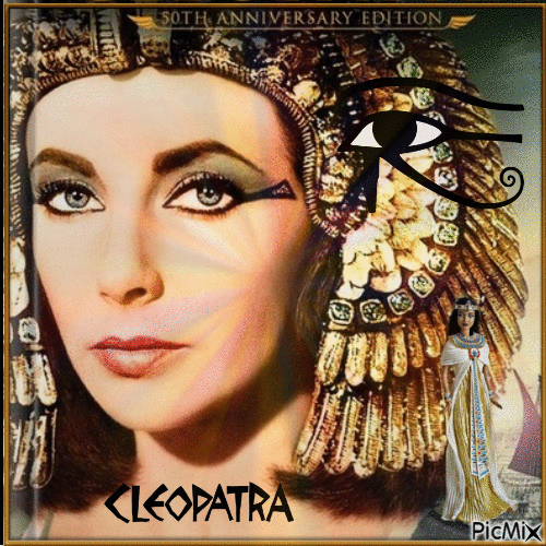 Cléopâtre - GIF animé gratuit