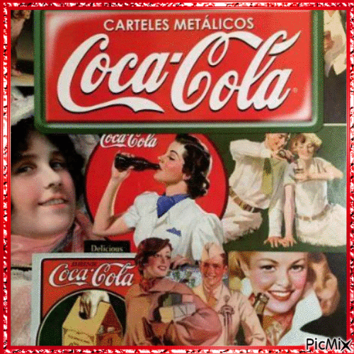 Coca cola - Nemokamas animacinis gif