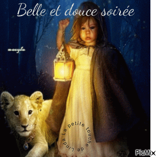 Belle et douce soirée - Бесплатни анимирани ГИФ