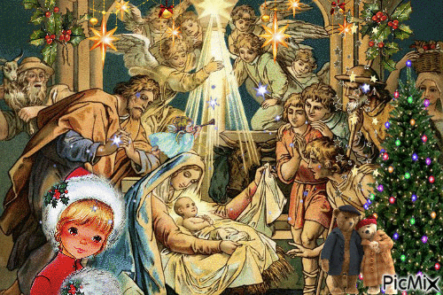 Christmas Bethlehem - Ilmainen animoitu GIF