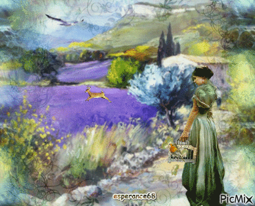 Un jour en Provence) - Ücretsiz animasyonlu GIF