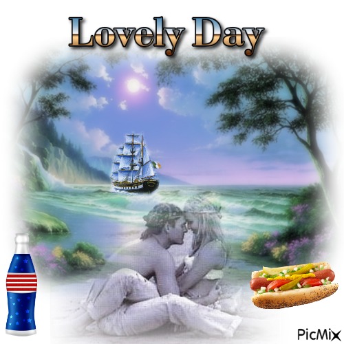 A Lovely Day - png gratis