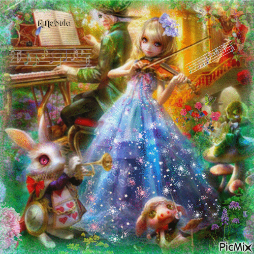 Alice in Wonderland/contest - Gratis animeret GIF
