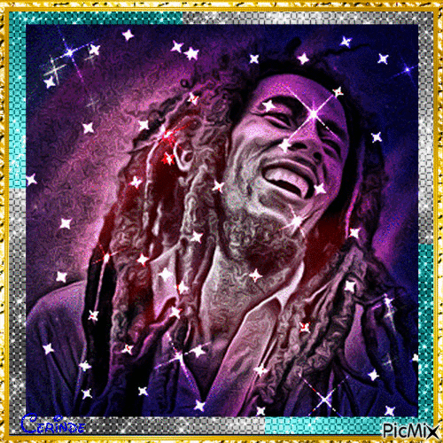 Bob Marley - Безплатен анимиран GIF