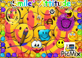 Smile' Attitude ! - GIF animé gratuit