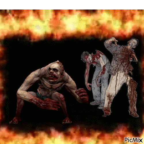 Horror - Bezmaksas animēts GIF