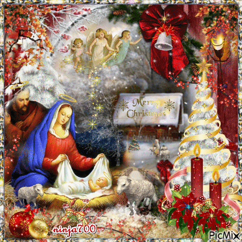 Nativity - Δωρεάν κινούμενο GIF