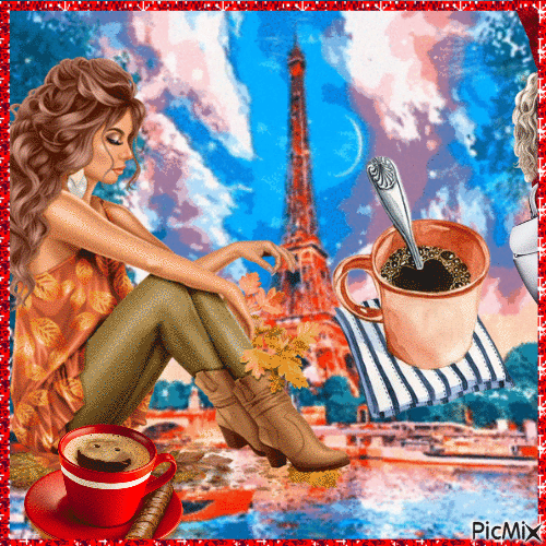 Café de Paris - Zdarma animovaný GIF