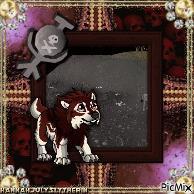 {Brave Doggo lost in the Boneyard} - 無料のアニメーション GIF